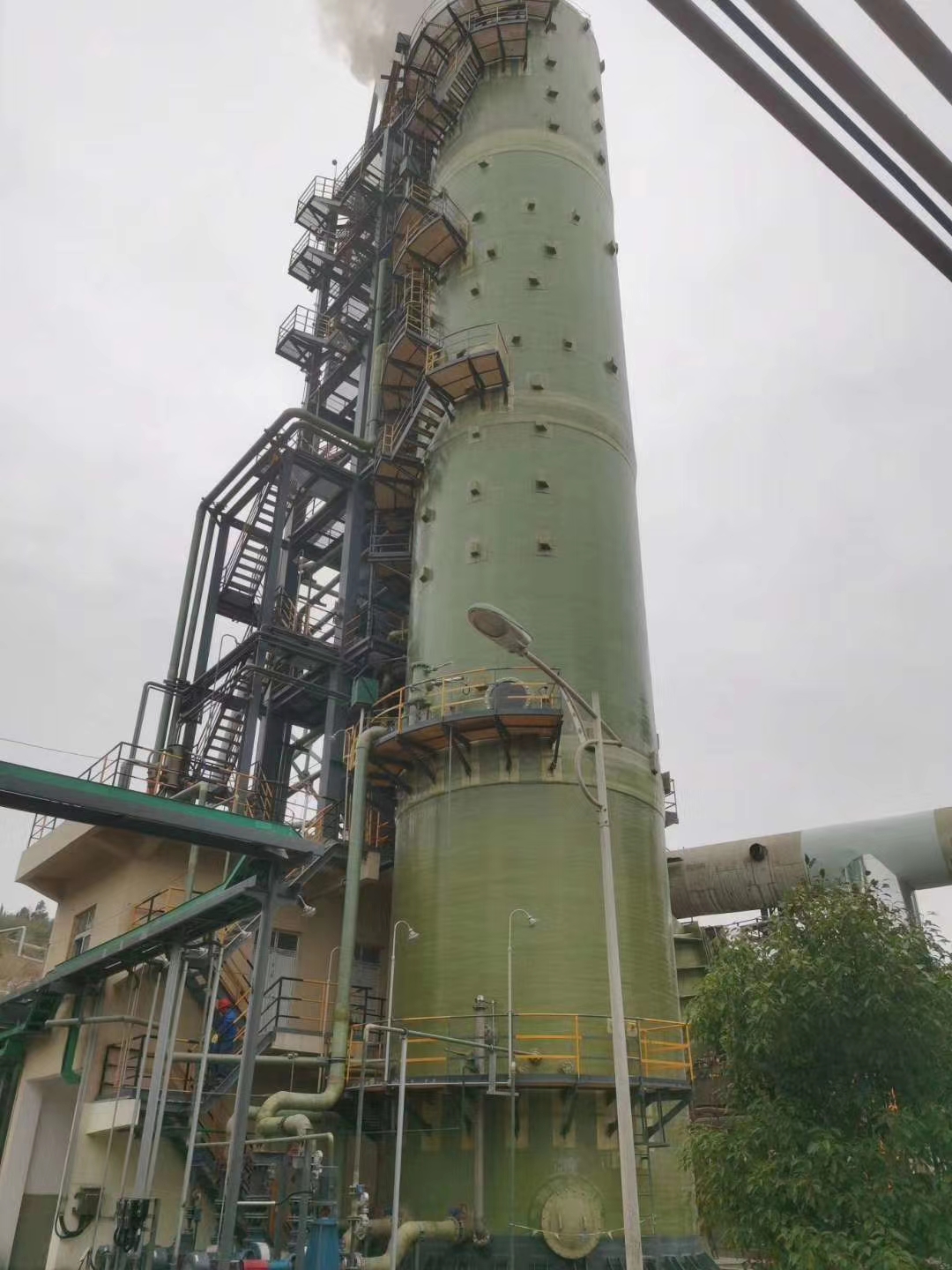 承德麻豆91在线视频吸收塔工程施工廠家-加工安裝定做